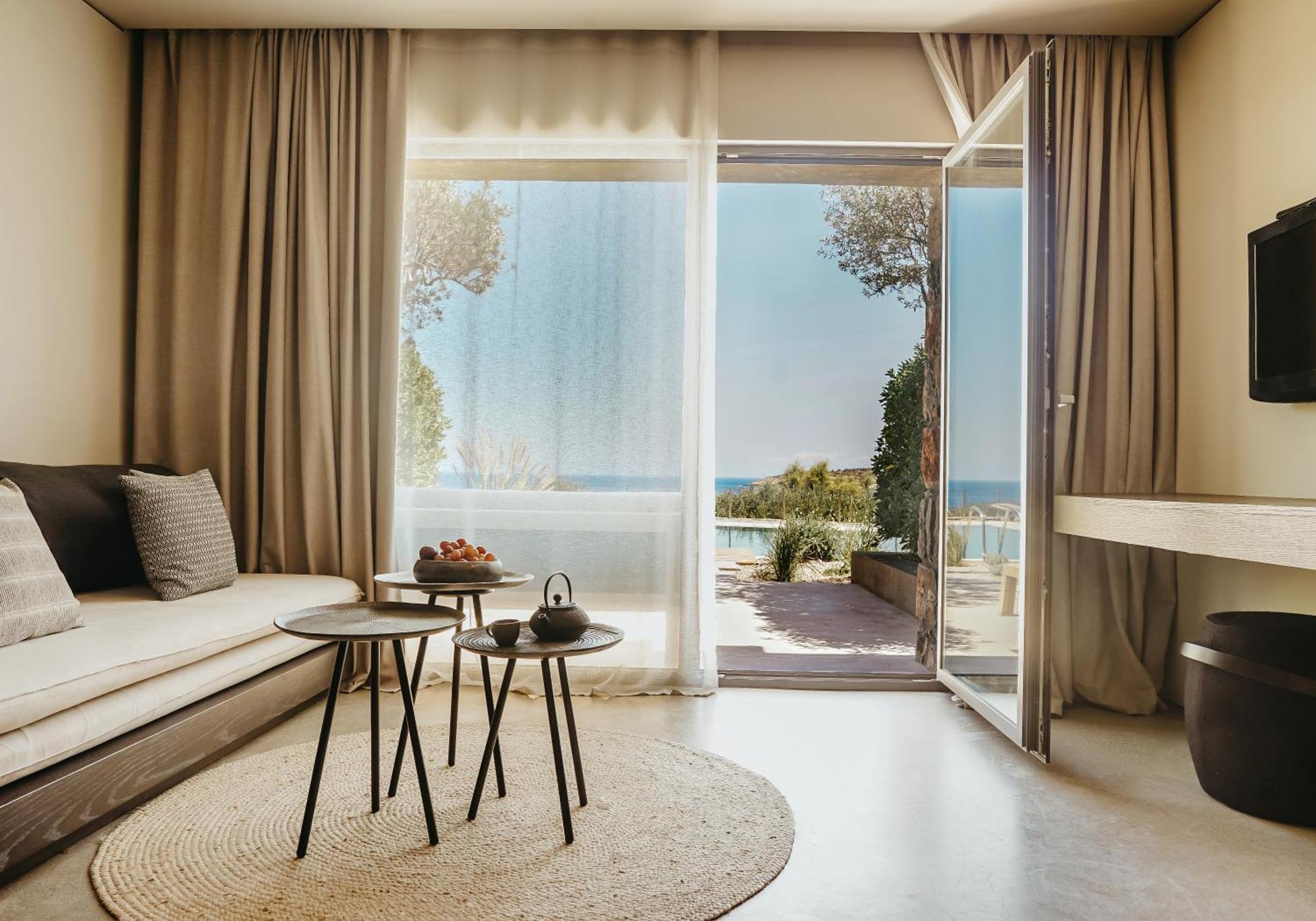 Minos Palace Resort - Adults Only Ágios Nikolaos Exterior foto Deluxe Room with Sea View